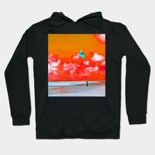 Lonely Kite Beach No. 6 Hoodie